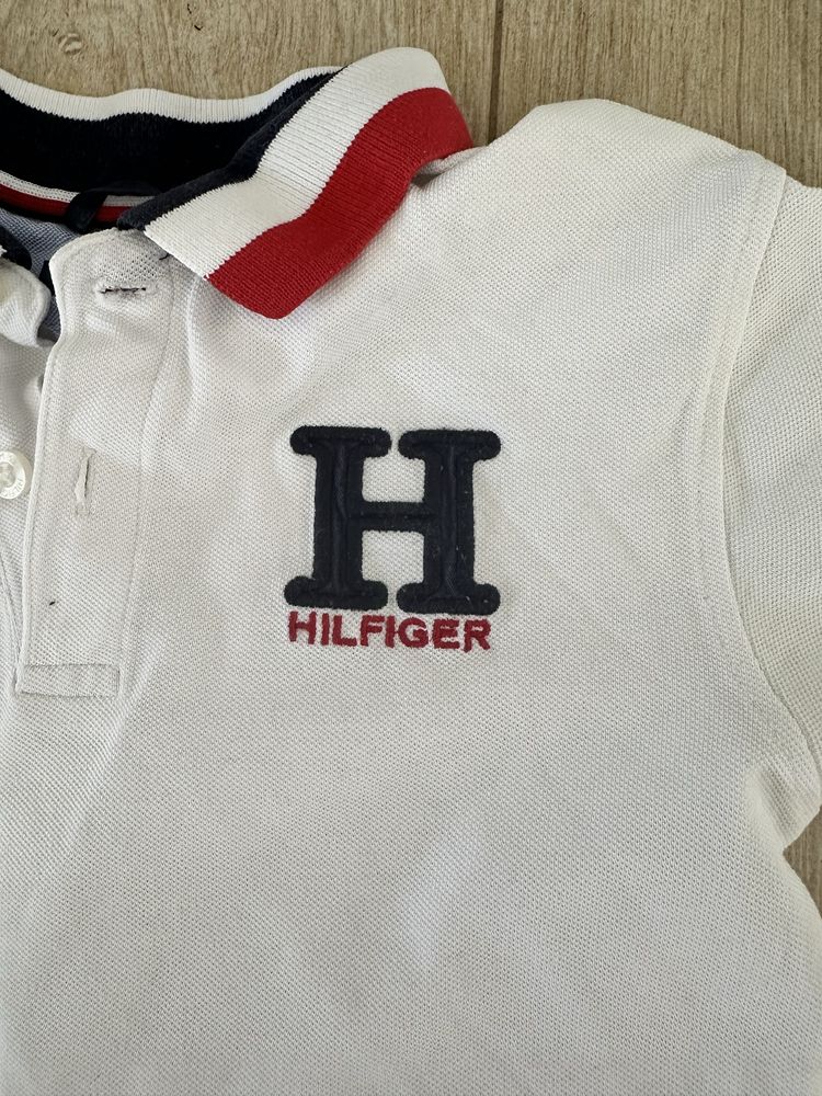 Комплект Tommy Hilfiger футболка поло, штани джинсові, мокасіни, кеди