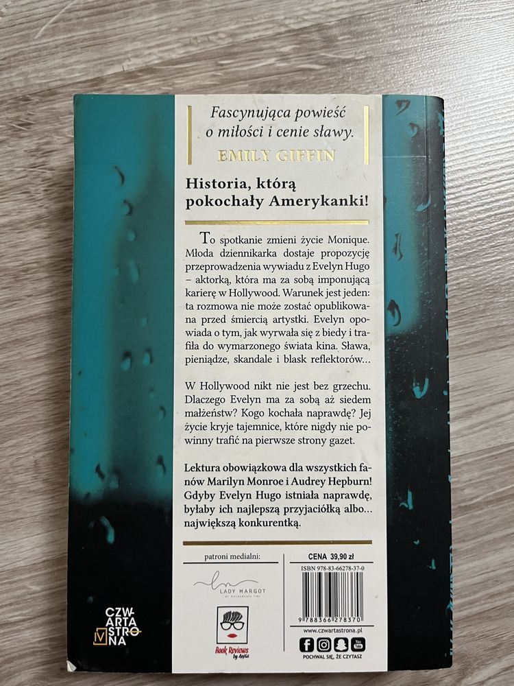 „Siedmiu mężów Evelyn Hugo” - Taylor Jenkins Reid