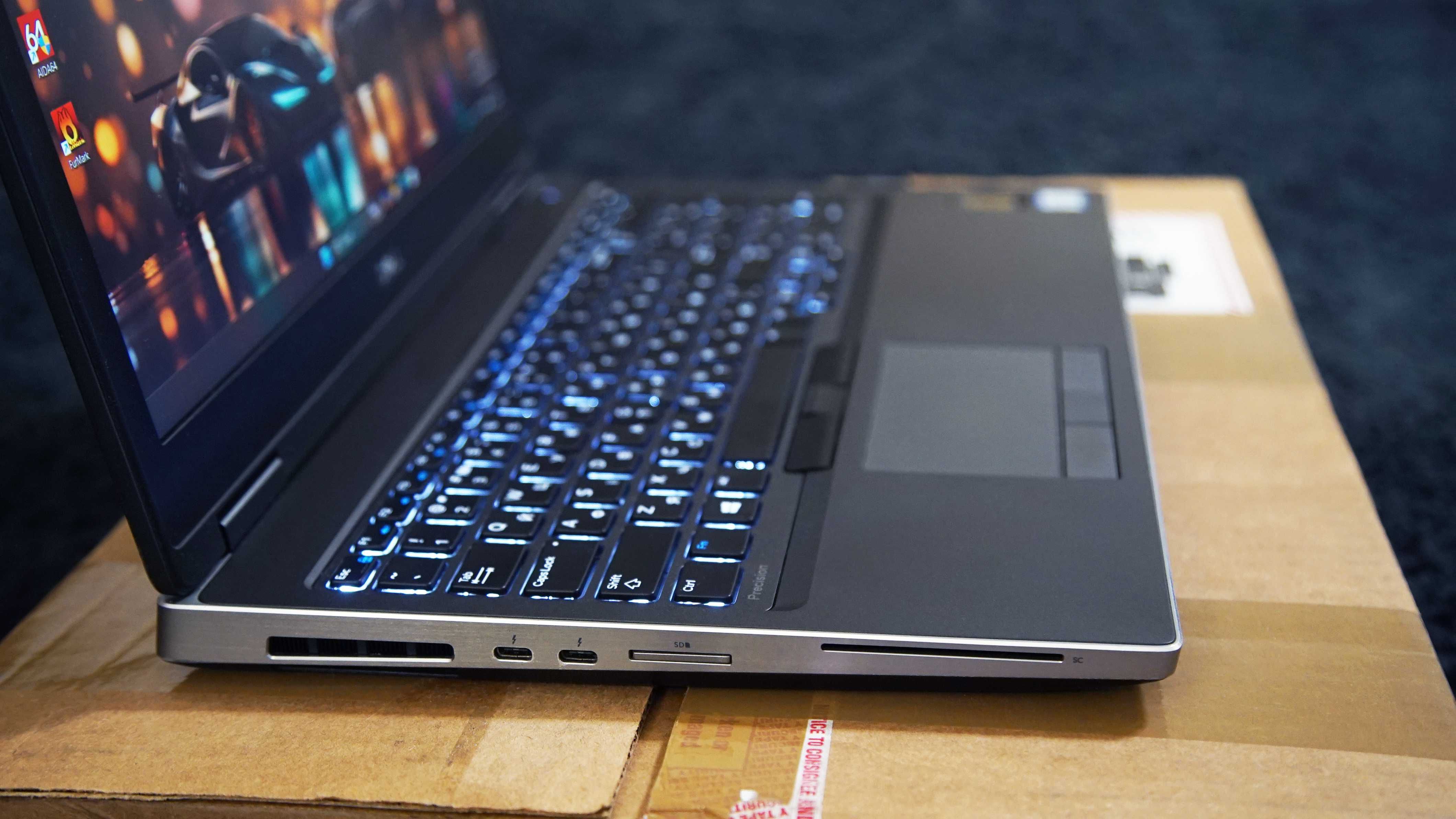 Потужний Dell 9gen.\ 32gb \ 512gb SSD \ nVidia Quadro T2000 Підсвітка