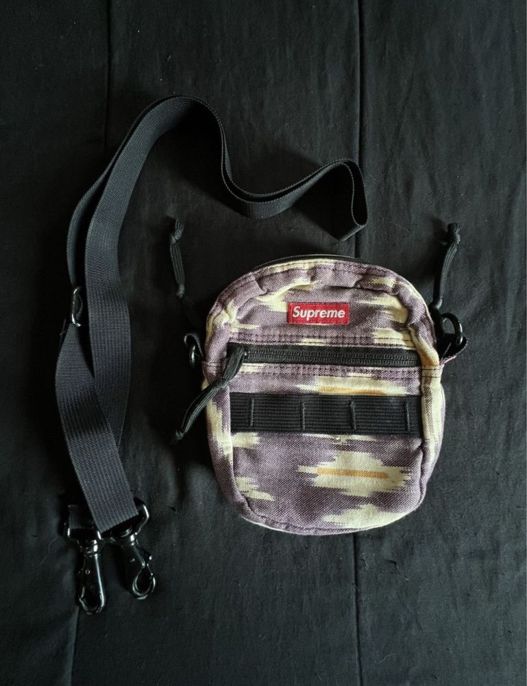 Supreme SS12 Purple Native Shoulder Side Bag