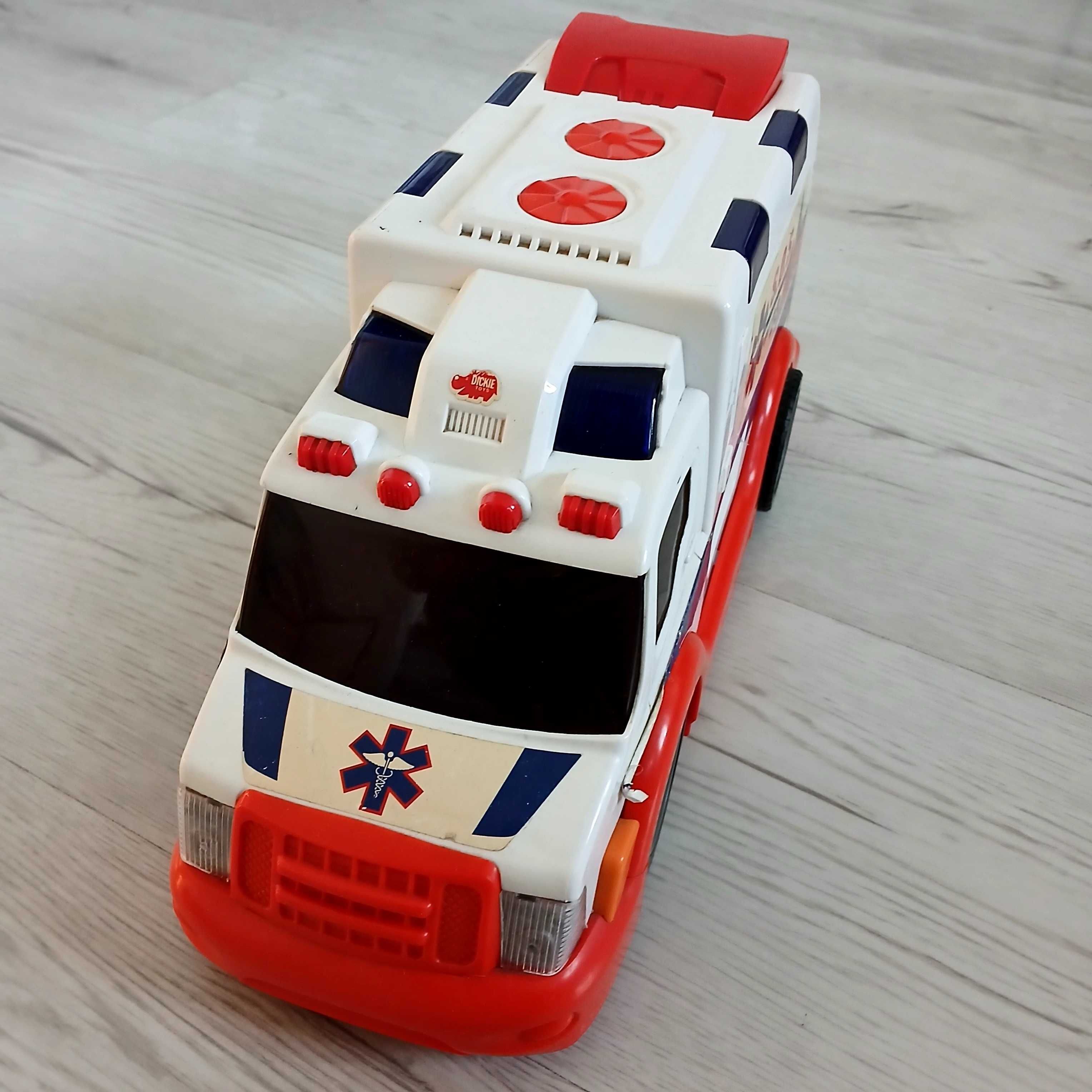 Duży AMBULANS firmy Dickie Toys karetka