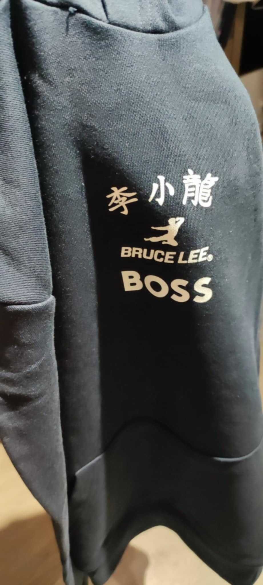 Nowa męska bluza granatowa Hugo Boss rozmiar L model Bruce Lee