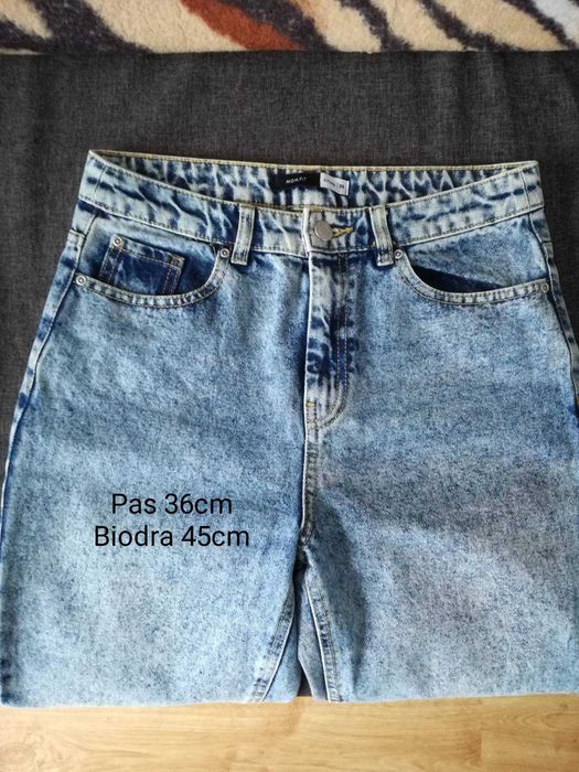 Spodnie jeansowe damskie Sinsay MOM FIT 36