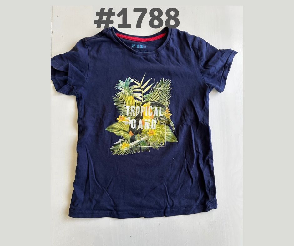 T-shirt bluzka z krótkim rękawem 134cm 9lat #1788