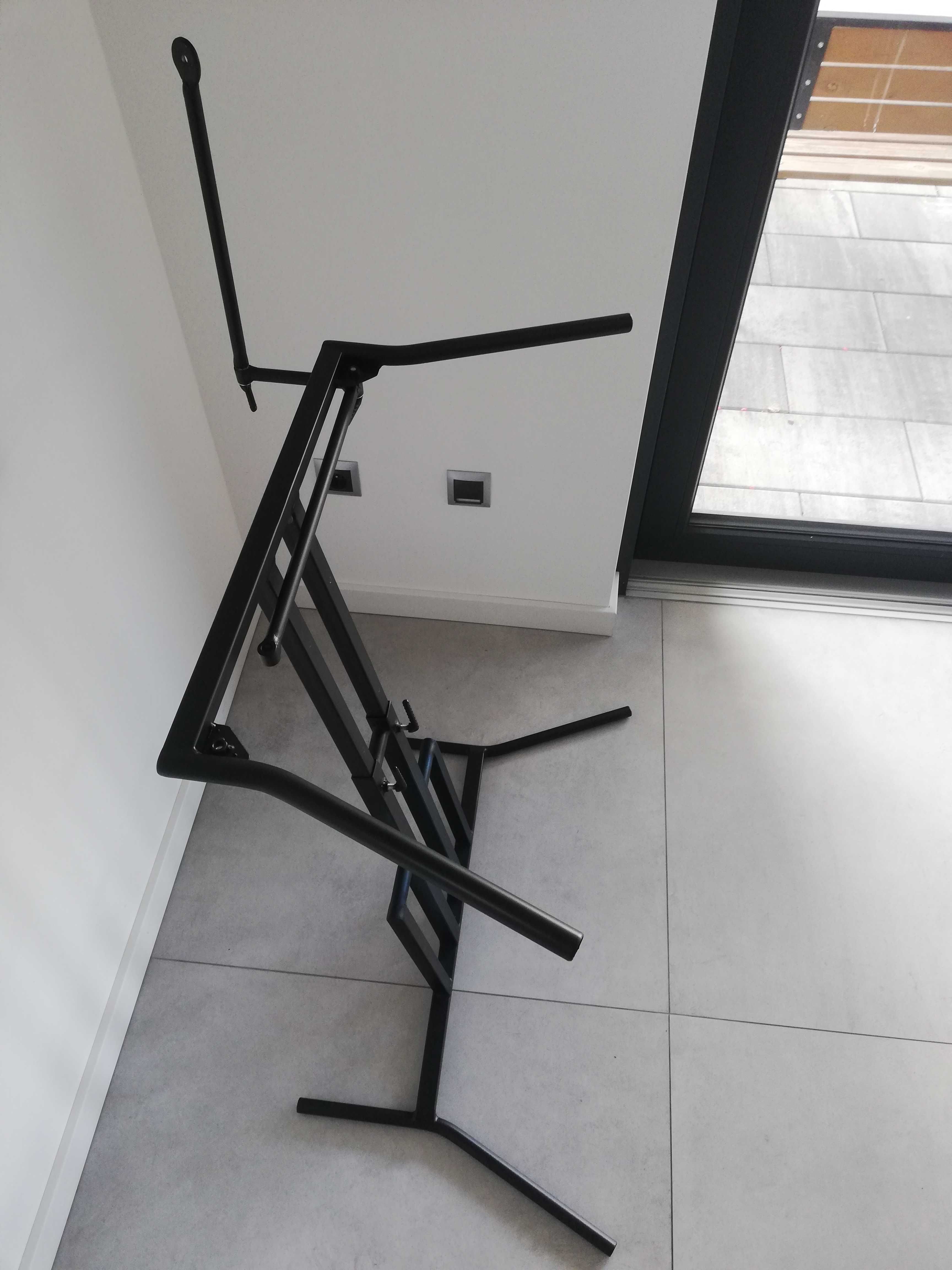 Stojak pod keyboard klawisze mikrofon regulacja wysykości