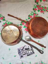 Медная посуда, кастрюля, чайник медный сотейник,браслет,латунь сковоро