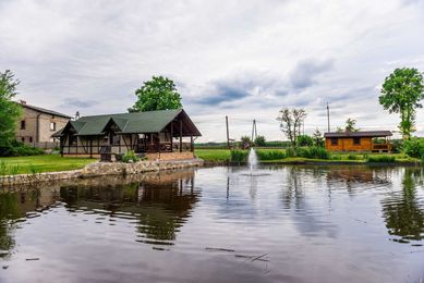 Agroturystyka Pawełki - domki domek nad stawami piękna okolica lasy