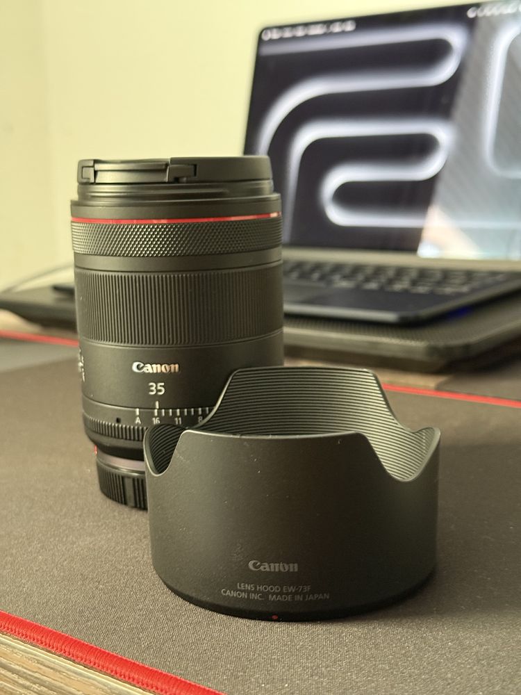 Objetiva canon RF 35MM F1.4L VCM