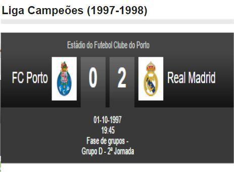 Bilhete de Futebol FC Porto vs Real Madrid