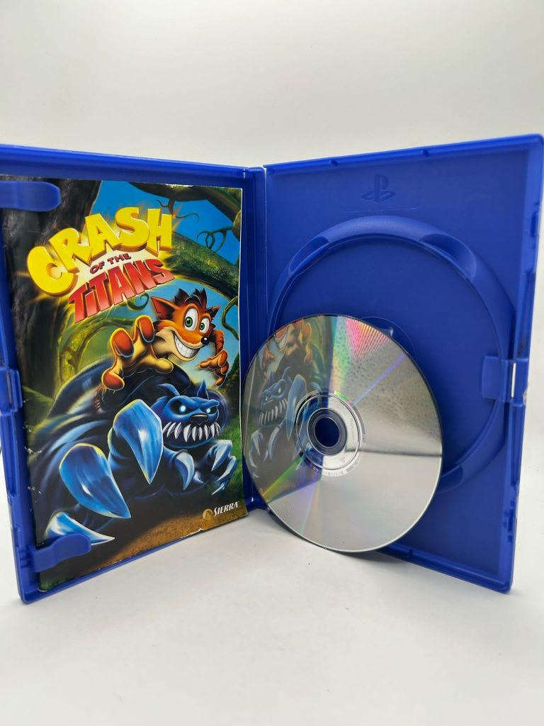 Crash of The Titans 3xA Ps2 nr 9889