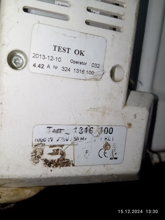 Sprzedam grzejnik elektryczny