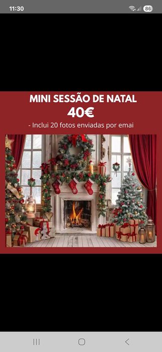 Sessões fotográficas Natal! Batizados, comunhões e outras sessões