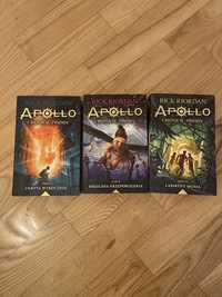 Apollo i boskie próby 3 części Rick Riordan