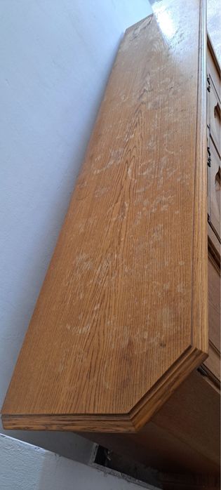 Komoda debowa dł.212,szer.47,wys.89