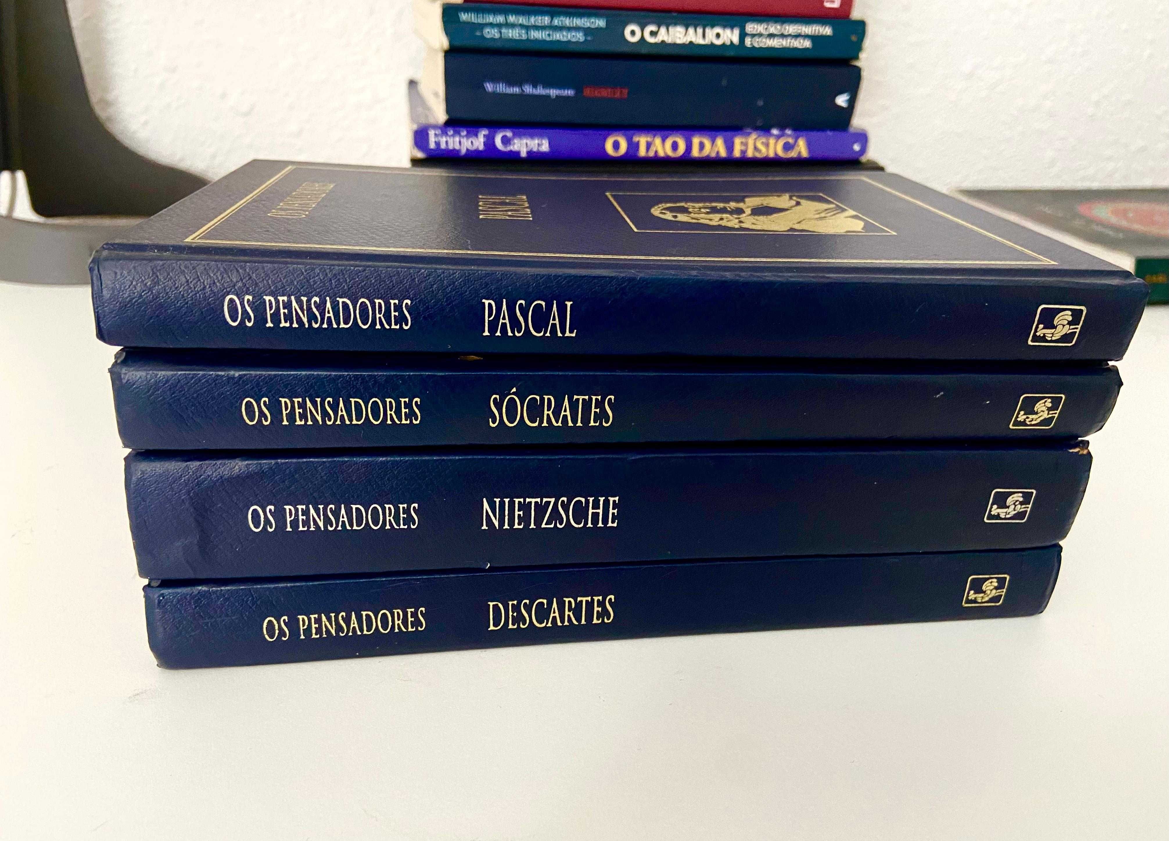 Coleção de livros RARÍSSIMA - “Os Pensadores”  Edição 1999 – Capa Dura