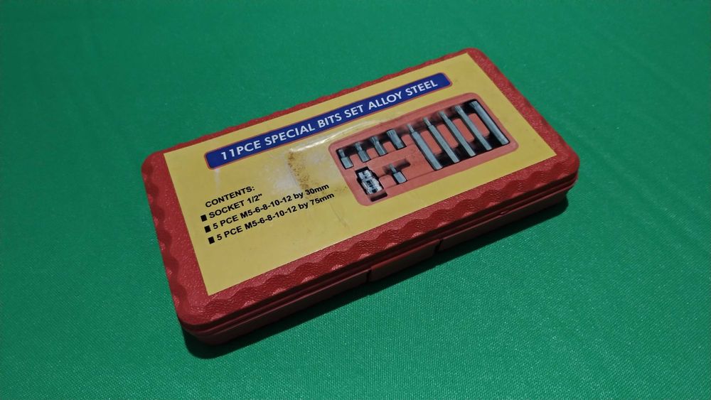 Набор автомобильных бит Torx Toolex (11шт)