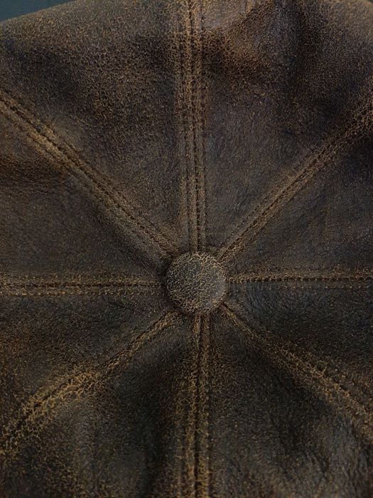 Кепка восьмиклинка шкіряна Gladwin Bond 55-57см