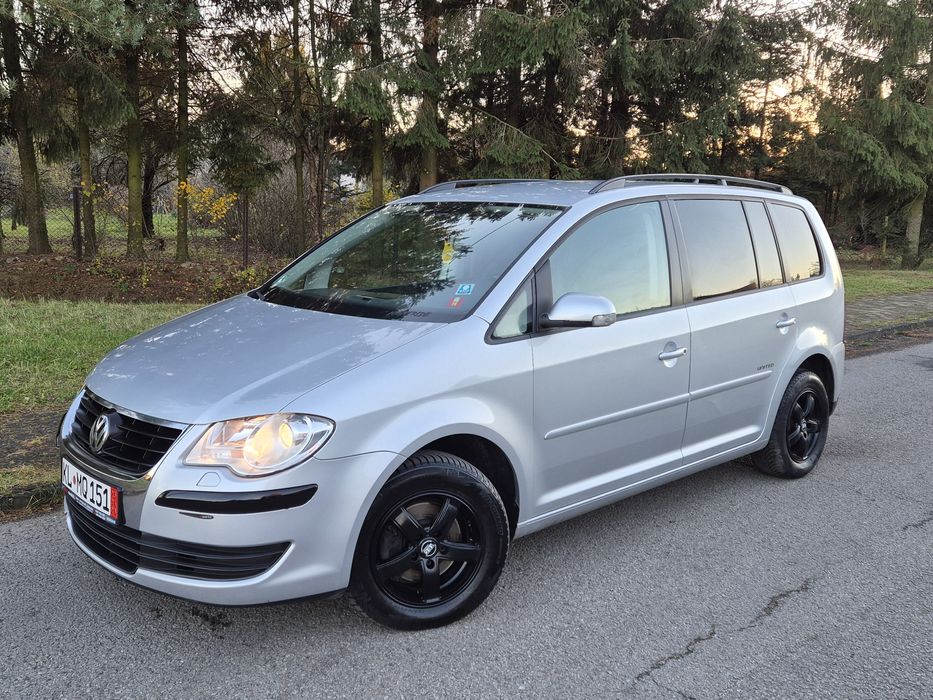 VW TOURAN LIFT 1.9 TDI OPŁACONY Z Niemiec Klima Elektryka Alu Stan BDB