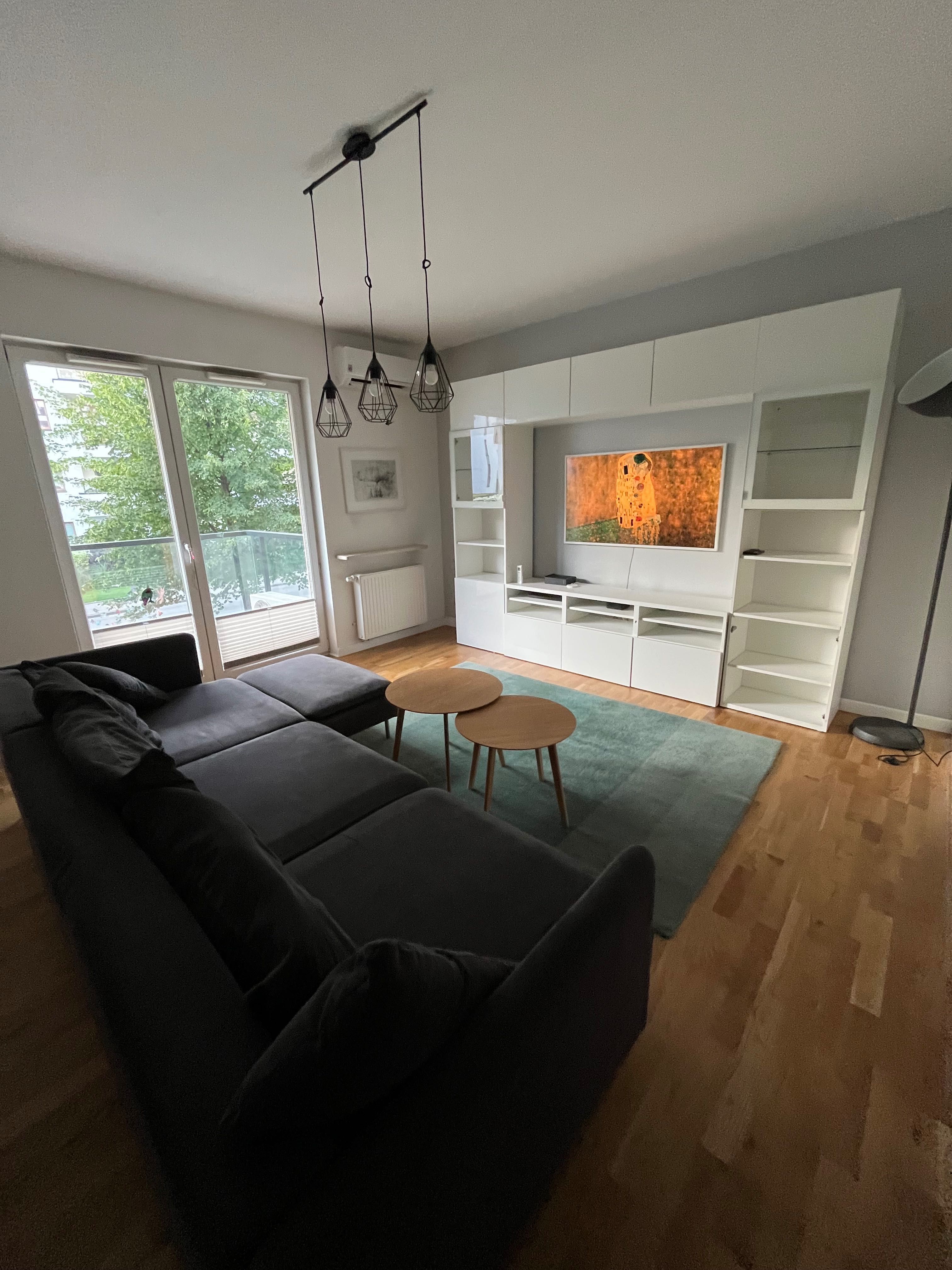 Żoliborz Artystyczny 54m2, 2 pokoje, ogródek, balkon, klimatyzacja