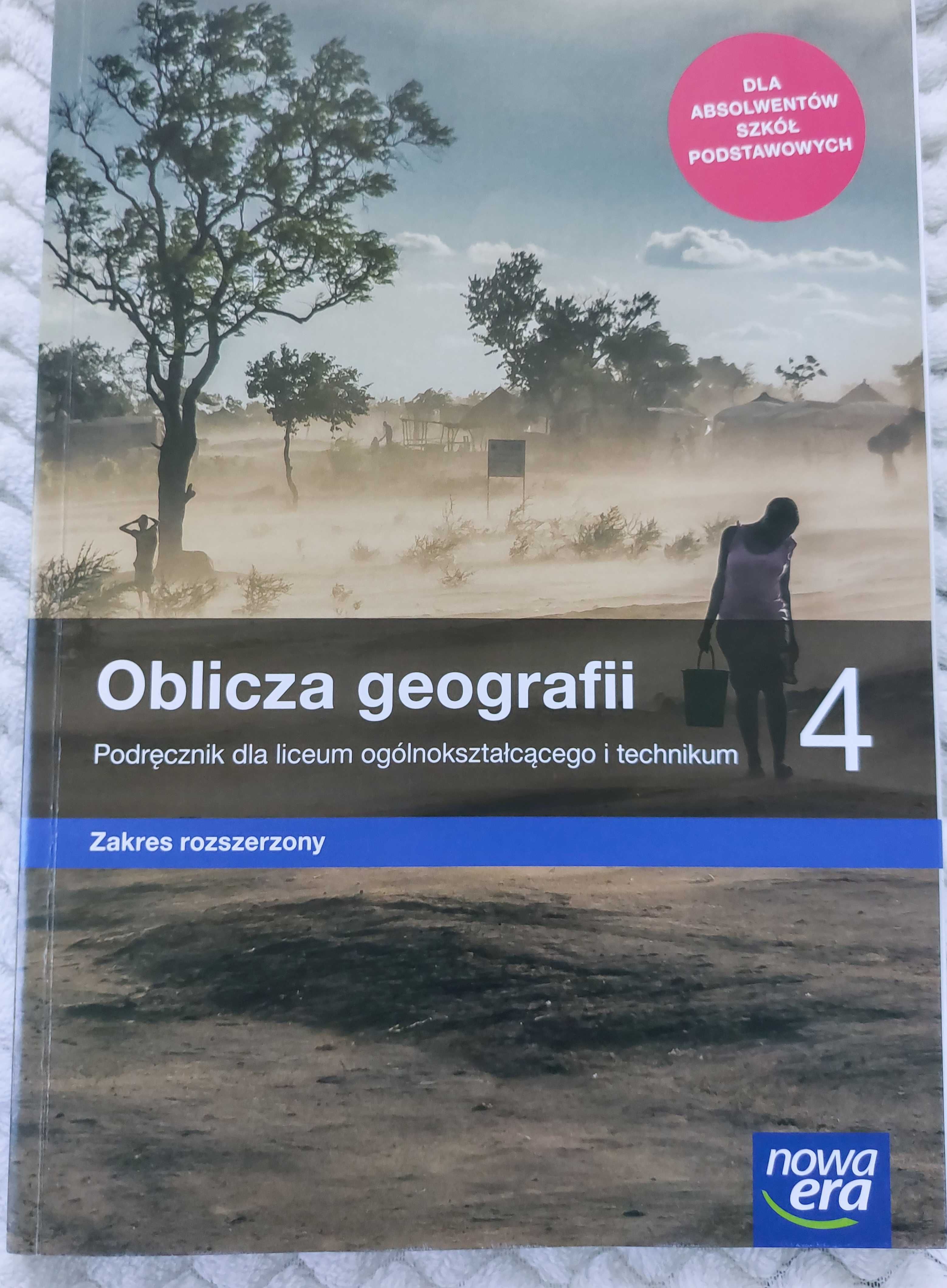 OBLICZA GEOGRAFII 4 podręcznik do geografii, zakres rozszerzony