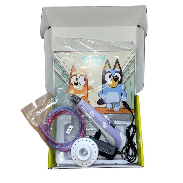 Długopis 3D magiczny pisak plus wkłady BLUEY # 509