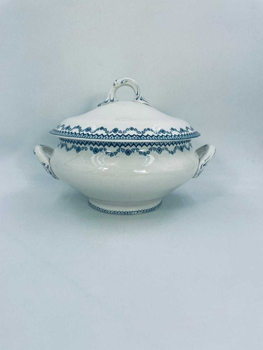 Antyczna waza Ceramiczna Sarreguemines