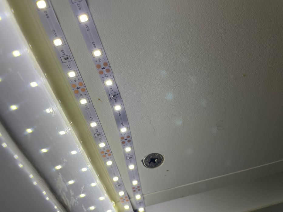 Світлодіодна стрічка. Ціна за 5м. 12V, SMD 2835. Біле світло 6000К.