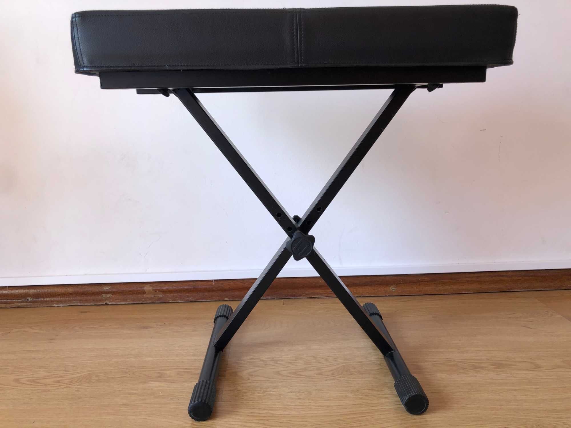 Banco Ajustável para Piano/Teclado