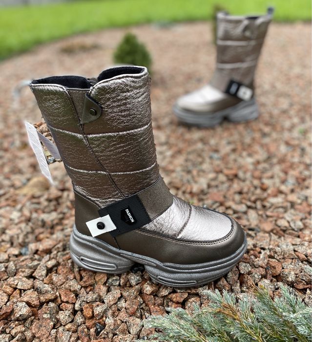 Зимові чоботи Том.м зимние сапоги ботинки для девочки 34 37 38