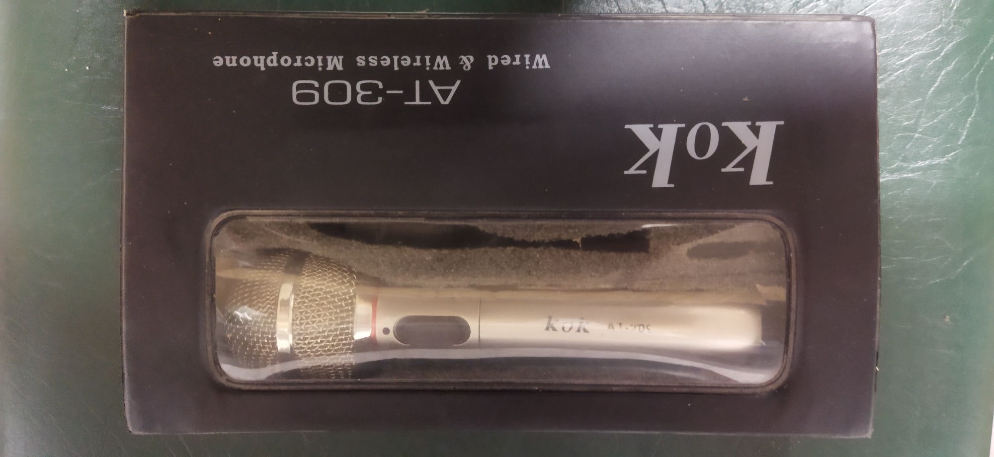 Microfone KoK AT-309 com e sem fio