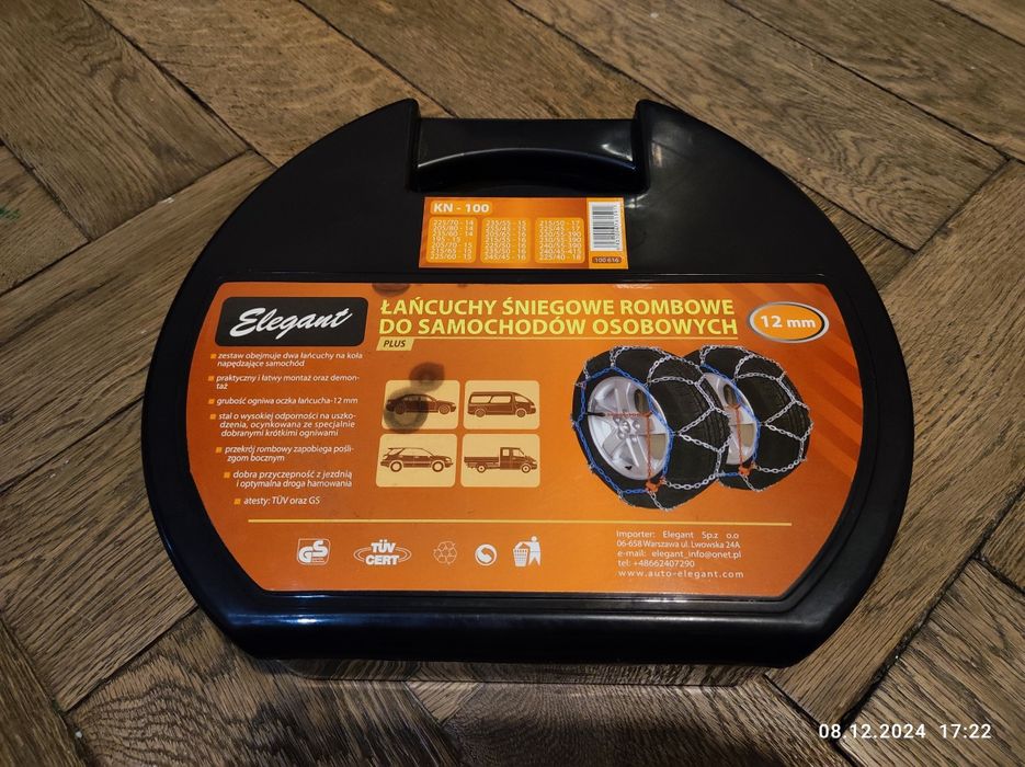 Ланцюг протиковзання Elegant KN-100 12mm