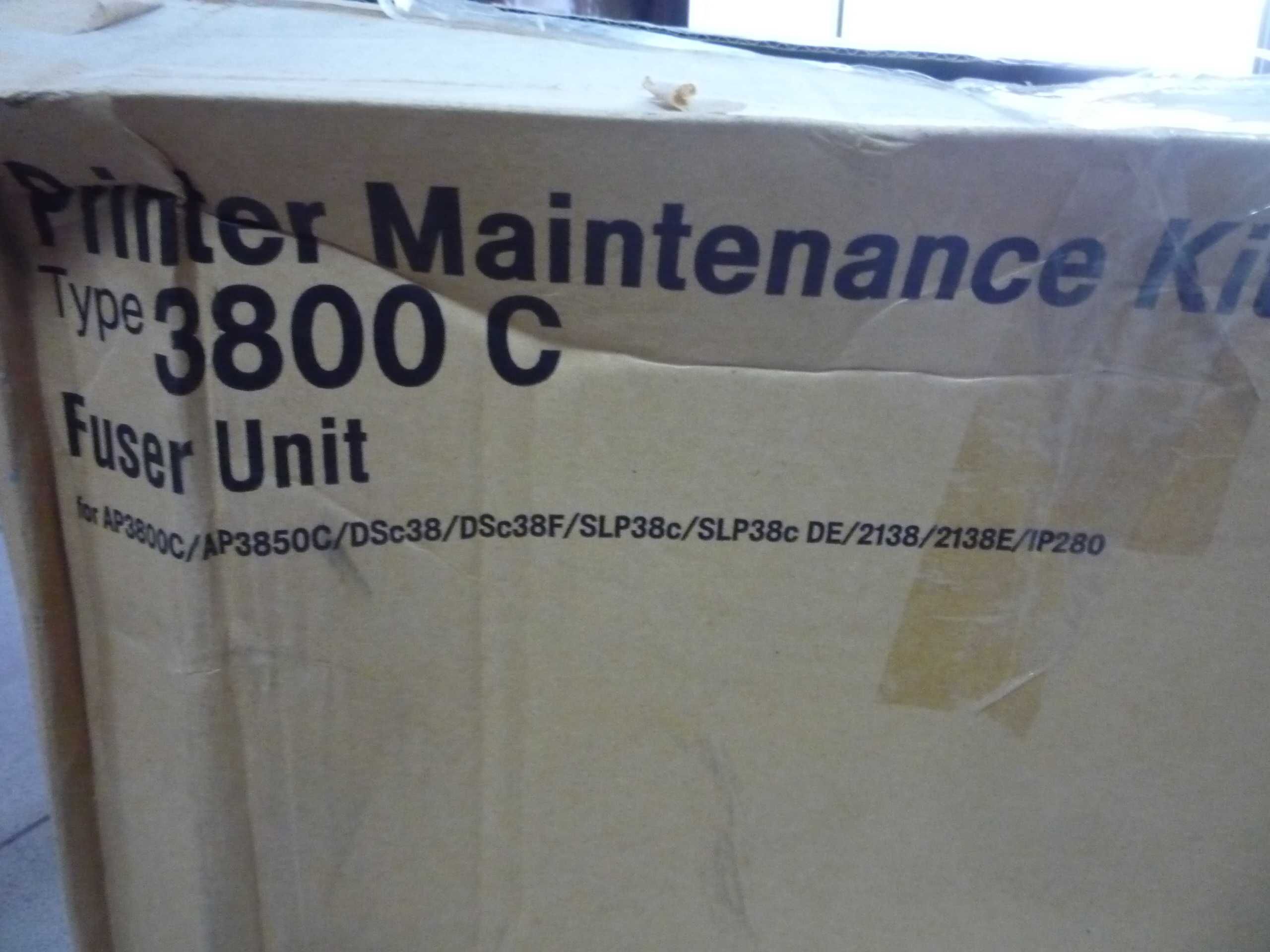 Toner RICOH Printer Maintenance Kit Type 3800 C