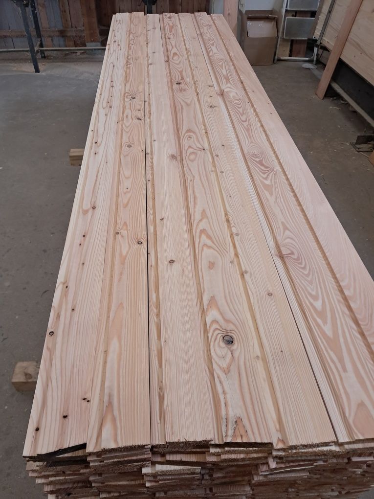 Deska elewacyjna modrzew 22 x 115mm , elewacja .