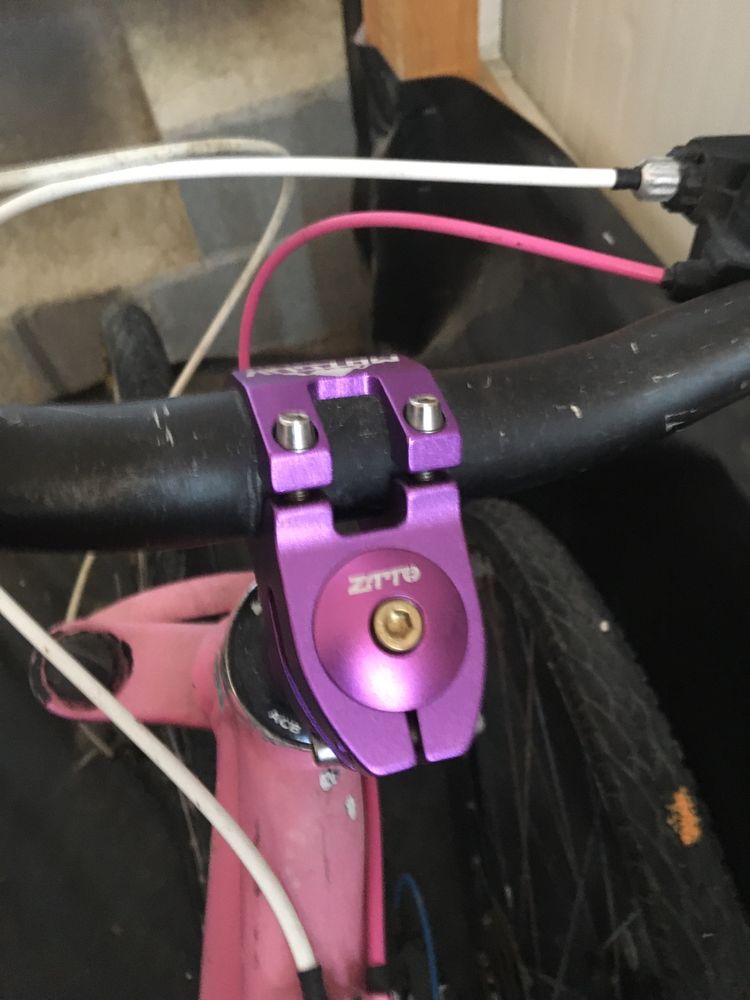 Bicicleta cor rosa