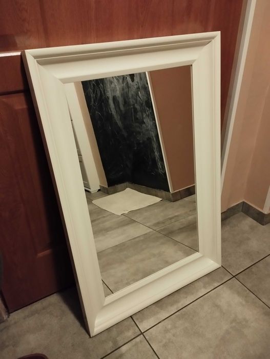 Lustro Hemnes Ikea, białe