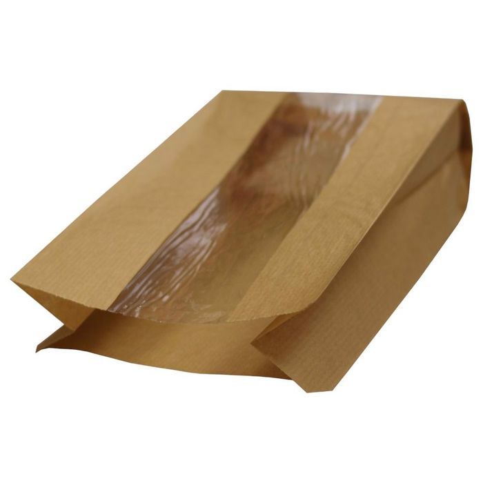 torebka papierowa chleb 24x11/6 okienko 1000szt