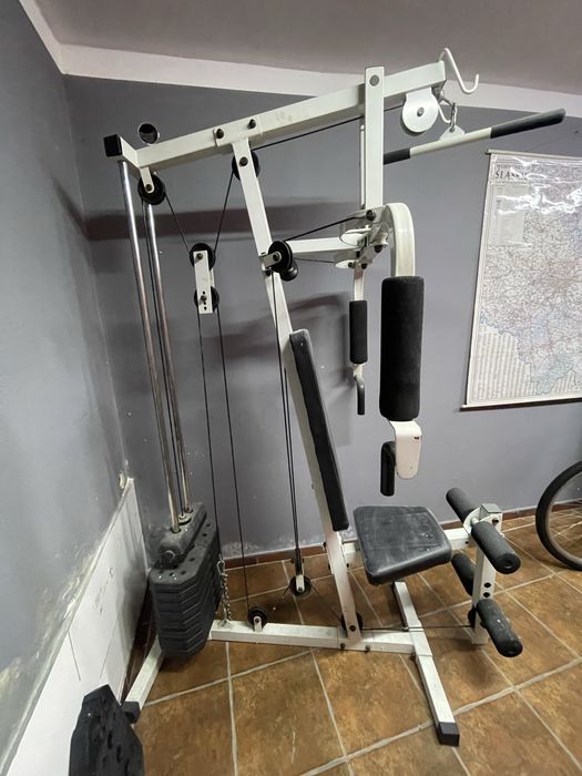 Zestaw do ćwiczeń atlas orbitrek rowerek drążek do podciągania