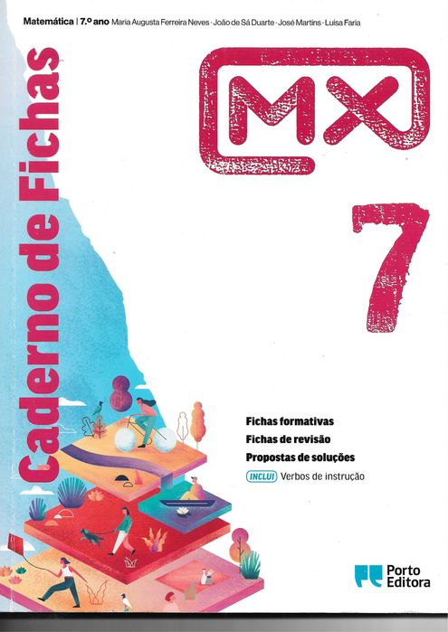 Conjunto cadernos de fichas 7º ano