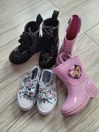 3 pary buty dla dziewczynki