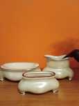 Porcelanowy stary zestaw.