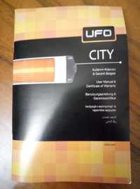 Продам інфрачервоний обігрівач UFO City 1700 Class