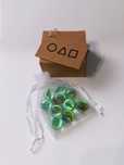 2 zestawy kulek Kulki Szklane kulki Marbles Goki  Squid Game