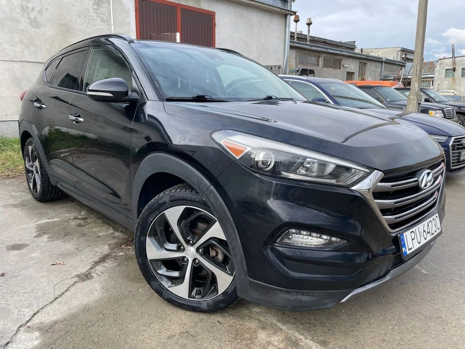 Hyundai Tucson Limited 4x4 automat skóry panorama FV 23%, zarejestrowany w PL