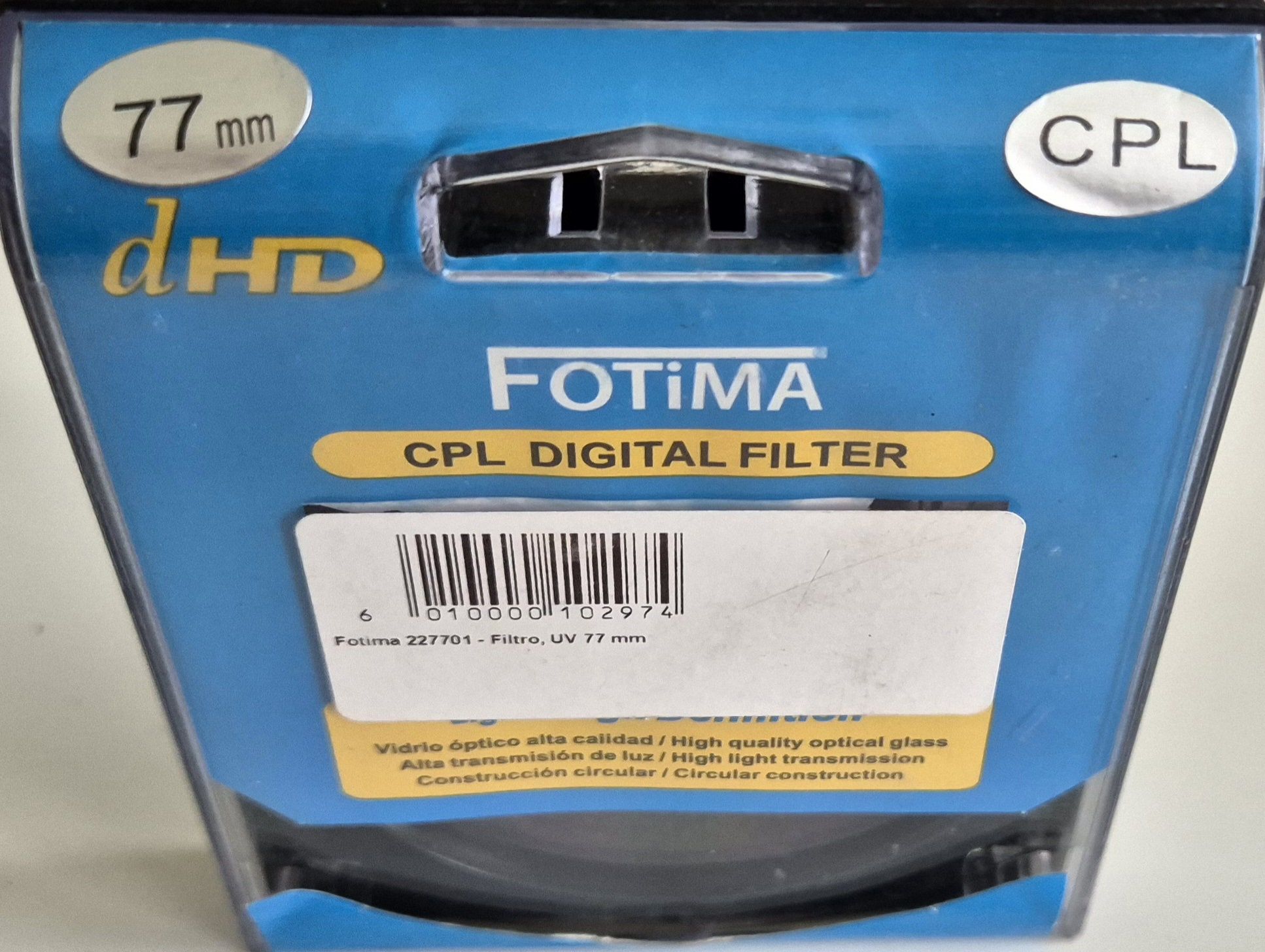 Filtr obiektywu FOTIMA 227701 - FILTR UV 77mm