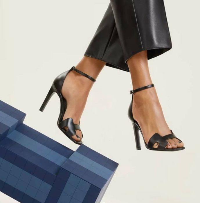 Босоніжки туфлі босоножки hermes гермес