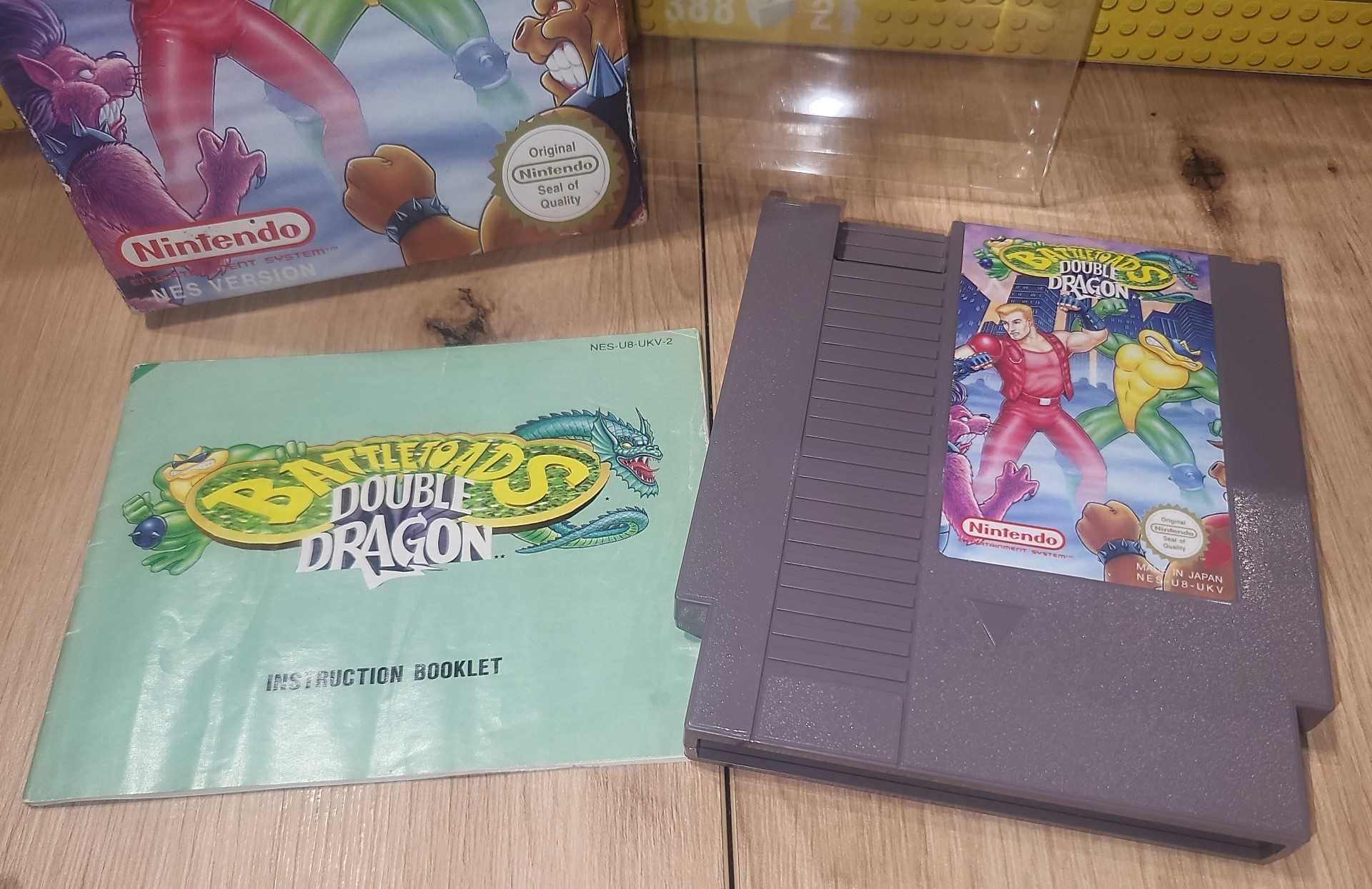 Gra Battletoads Double Dragon - NINTENDO NES PAL A - DB stan Komplet