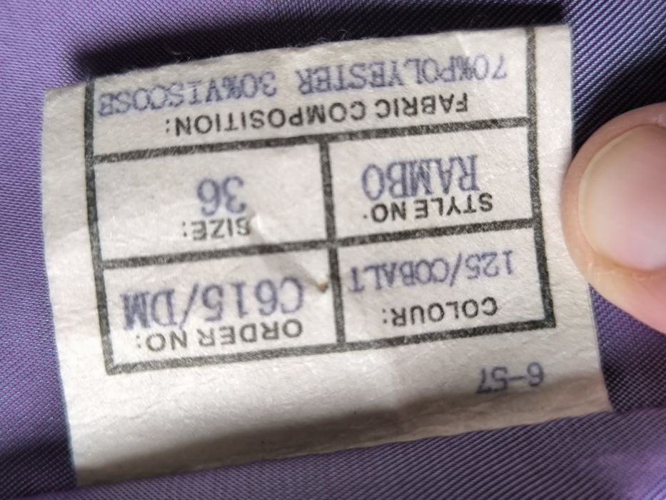 Marc Darcy London kamizelka męska niebieska 36 elegancka