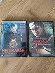 Płyty dvd horror Hellraiser 1 i Masakra w Chicago