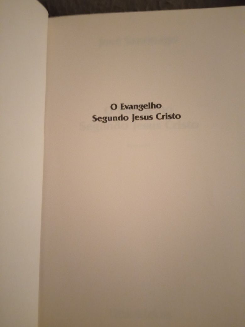 Livro "Evangelho Segundo Jesus Cristo"
