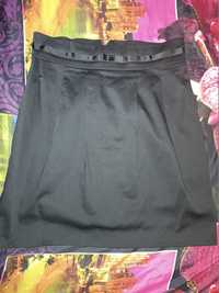 Czarna spódnica mini